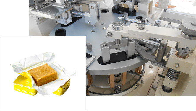 Macchine confezionamento Dado da brodo in pasta